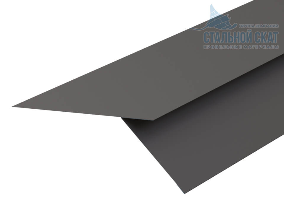 Планка карнизная FASTCLICK 130х80х2000 (VALORI-20-Песчано-серый-0.5)