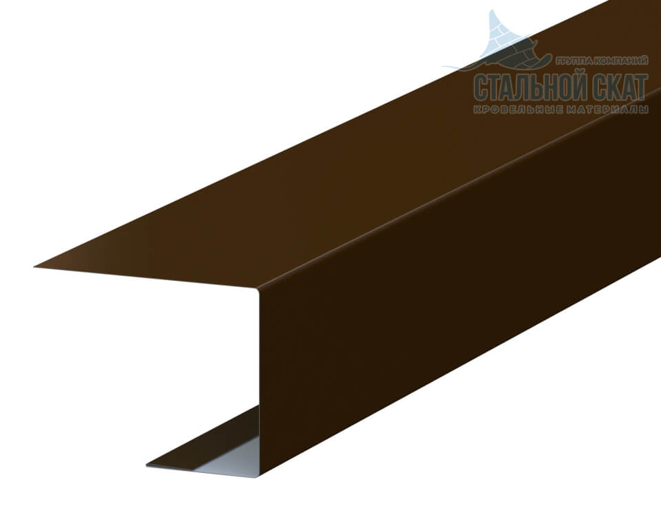 Планка завершающая FASTCLICK 50х38х3000 (VikingMP-01-8017-0.45)
