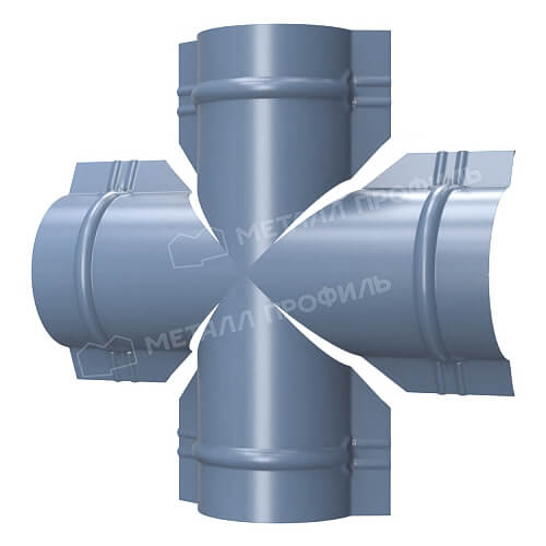 Четверник для круглого конька R110 (PURMAN-20-Galmei-0.5)