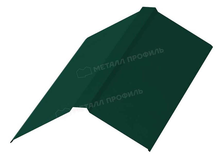 Планка конька плоского 190х190х2000 (ПЭ-01-6005-0.45)