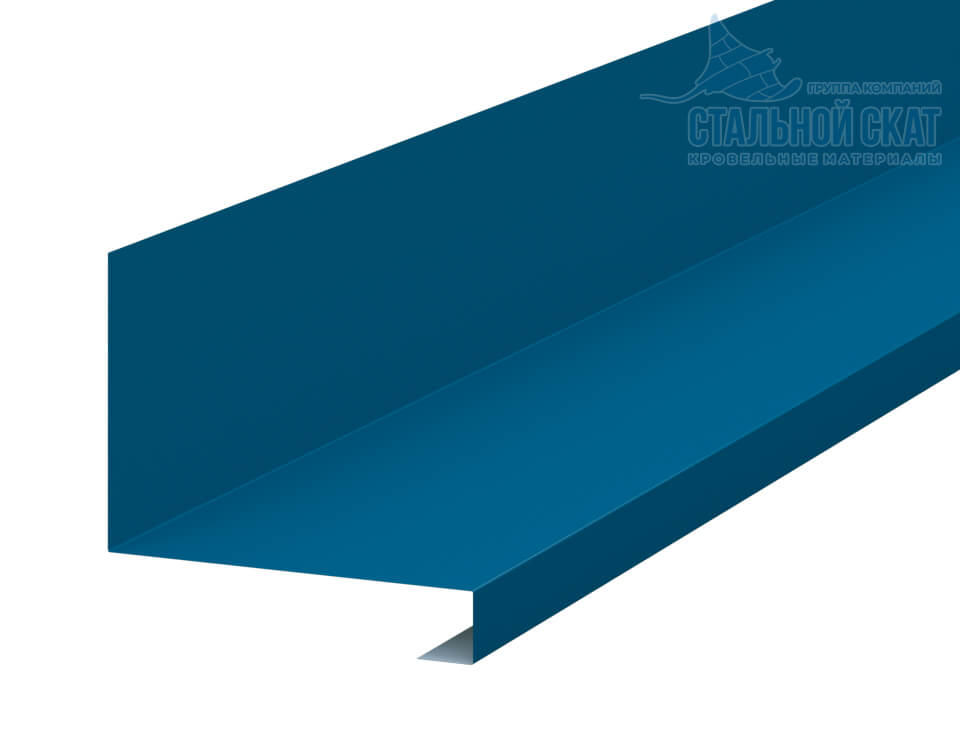 Планка примыкания нижняя к трубе FASTCLICK 150х200х2000 NormanMP (ПЭ-01-5015-0.5)