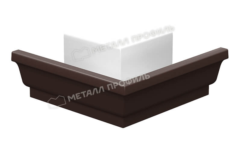 Угол желоба наружный 120х86 Foramina Freeze QUADRO (FRZ-01-8017-0.5)