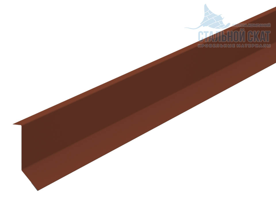 Планка примыкания в штробу 46х25х2000 NormanMP (ПЭ-01-8004-0.5)