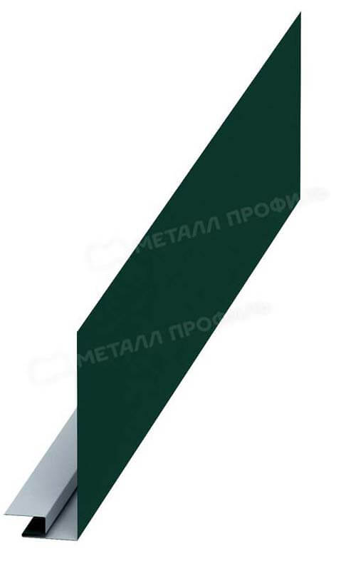 Планка карнизного свеса сложная 185х50х2000 (ПЭ-01-6005-0.45)