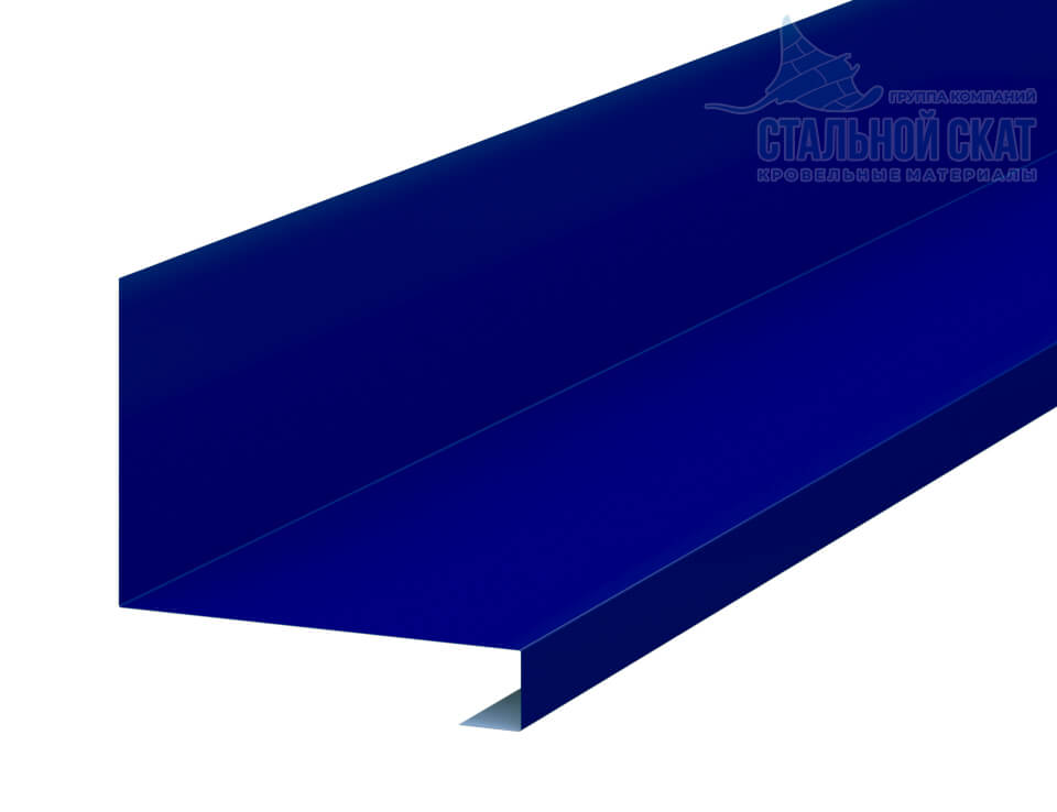 Планка примыкания нижняя к трубе FASTCLICK 150х200х2000 NormanMP (ПЭ-01-5002-0.5)